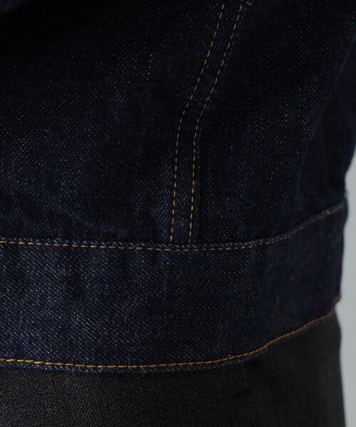 AUBERGE（オーベルジュ）の「AUBERGE / BIO デニム 1stタイプ ブルゾン（ブルゾン・メンズ・インディゴブルー・40）」の14枚目の写真