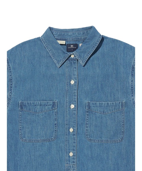 ブラウス シャツ Levi's/リーバイス BLUETAB(TM) デニム ユーティリティシャツ レディース Levi's/リーバイス BLUETAB(TM) デニム ユーティリティシャツ