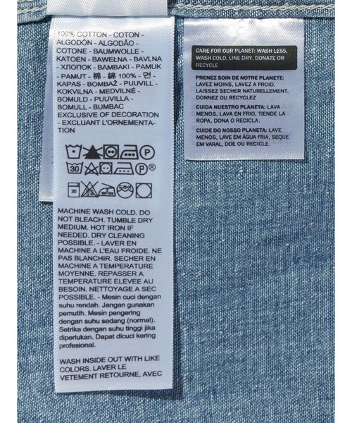 Levi's/リーバイス BLUETAB(TM) デニム ユーティリティシャツ