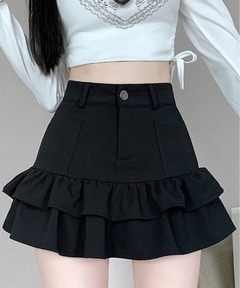 classical frill mini skirt（スカート）｜andwang（アンドワン）の