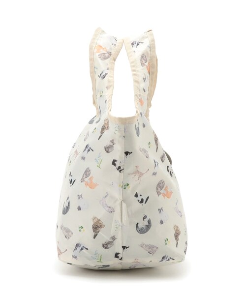 SHOO・LA・RUE（シューラルー）の「【UCHINOKOKAMOII】プチコンパクトバッグ（エコバッグ/サブバッグ・レディース・アイボリー/ブラック/サックスブルー・00）」の15枚目の写真