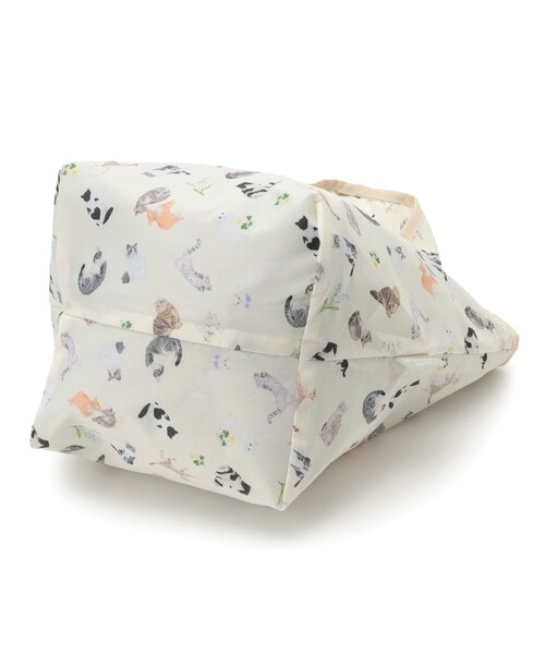 SHOO・LA・RUE（シューラルー）の「【UCHINOKOKAMOII】プチコンパクトバッグ（エコバッグ/サブバッグ・レディース・アイボリー/ブラック/サックスブルー・00）」の17枚目の写真