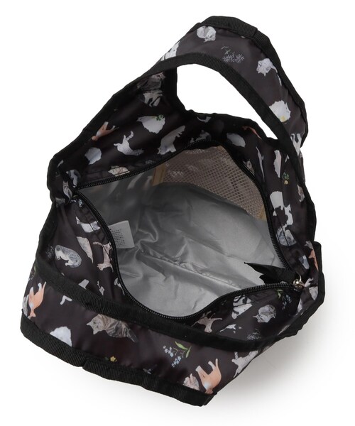 SHOO・LA・RUE（シューラルー）の「【UCHINOKOKAMOII】プチコンパクトバッグ（エコバッグ/サブバッグ・レディース・アイボリー/ブラック/サックスブルー・00）」の8枚目の写真