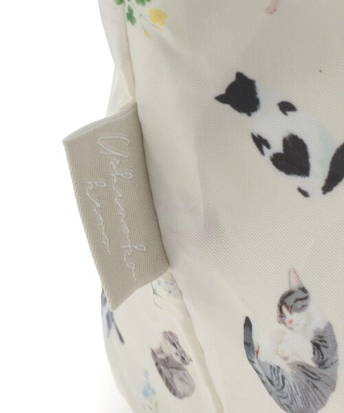 SHOO・LA・RUE（シューラルー）の「【UCHINOKOKAMOII】プチコンパクトバッグ（エコバッグ/サブバッグ・レディース・アイボリー/ブラック/サックスブルー・00）」の13枚目の写真