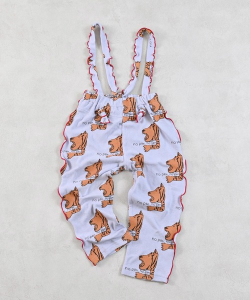 MARKEY'S（マーキーズ）の「パイルメロー2wayサロペット（サロペット/オーバーオール・キッズ・グリーン/ライム/ベージュ系その他/ベージュ/ブルー/ラベンダー・120/110/100/90/80）」の16枚目の写真