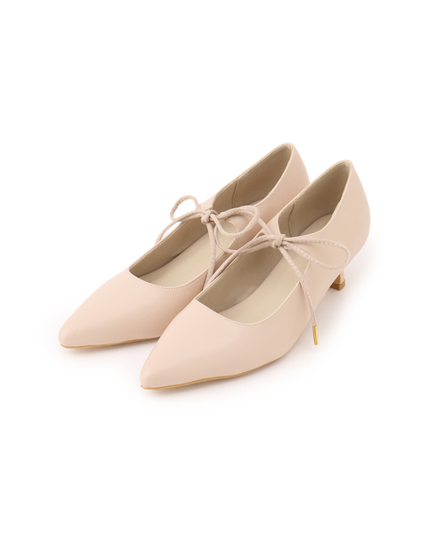 Juze（ジュゼ）の「リボンヒールパンプス（パンプス・レディース・シルバー/ブラック/ピンク・S/M/L）」の6枚目の写真