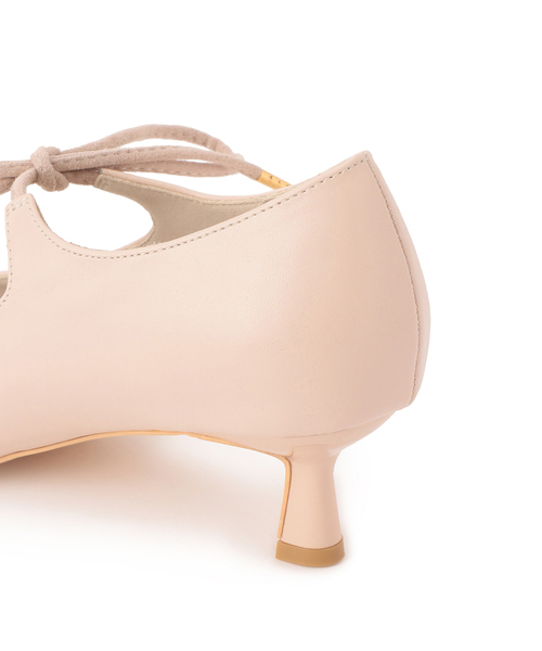 Juze（ジュゼ）の「リボンヒールパンプス（パンプス・レディース・シルバー/ブラック/ピンク・S/M/L）」の8枚目の写真