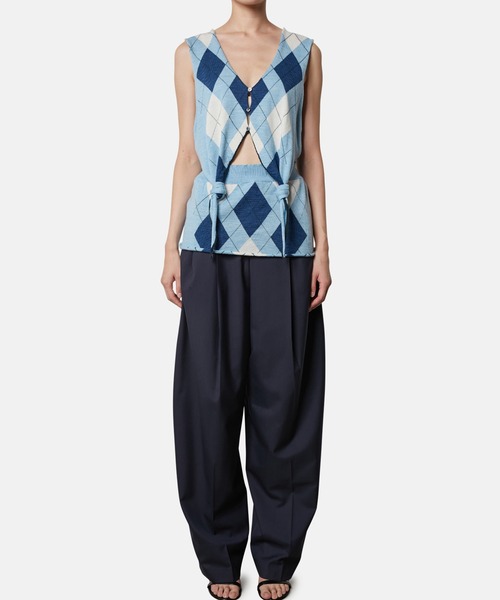 ニット セーター アーガイルニットベスト / Argyle Knit Vest レディース セール】アーガイルニットベスト / Argyle Knit Vest（ニット