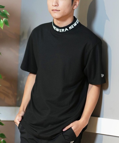 NEWERA ゴルフシャツ 半袖 NEW ERA ポロシャツ ニューエラ ゴルフ 半袖 スキッパー メンズ