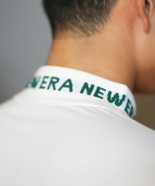 NEW ERA(ニューエラ)の「NEW ERA GOLF/ニューエラゴルフ 半袖ポロシャツ ハーフネック 14391505/14391510/14391511(ポロシャツ・メンズ・ライトブルー/ブラック/ホワイト・M/L/XL/XXL)」の11枚目の写真