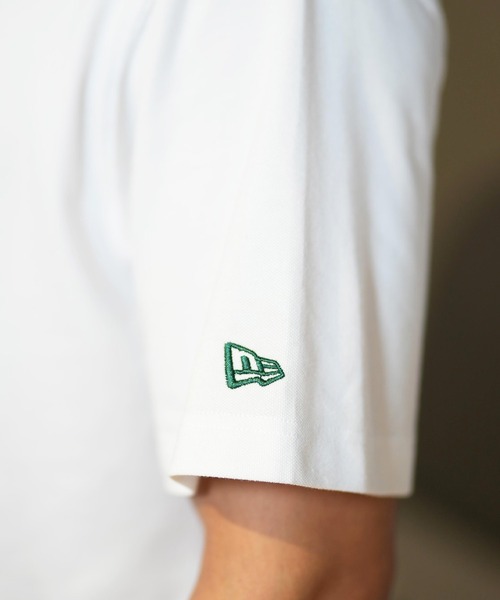 NEW ERA(ニューエラ)の「NEW ERA GOLF/ニューエラゴルフ 半袖ポロシャツ ハーフネック 14391505/14391510/14391511(ポロシャツ・メンズ・ライトブルー/ブラック/ホワイト・M/L/XL/XXL)」の13枚目の写真