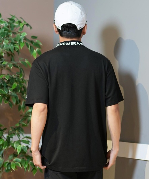 NEW ERA(ニューエラ)の「NEW ERA GOLF/ニューエラゴルフ 半袖ポロシャツ ハーフネック 14391505/14391510/14391511(ポロシャツ・メンズ・ライトブルー/ブラック/ホワイト・M/L/XL/XXL)」の16枚目の写真