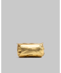 ショルダーバッグ（ゴールド/金色系・ナイロン）ファッション通販