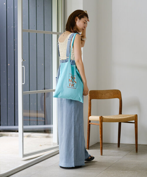 Kastane(カスタネ)の「*シャーリングタンク(タンクトップ・レディース・アイボリー/ピンク/ブルー・FREE)」の9枚目の写真