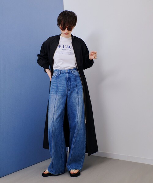 allureville - allureville グロスラバーロゴロンTEE アルアバイル トップス カッ グロスラバーロゴロンTEE（Tシャツ/カットソー）｜allureville