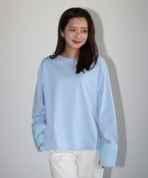 sleeve switch tops / 袖切替ロンT