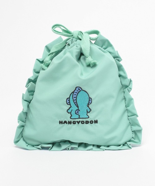 LEPSIM（レプシィム）の「【サンリオキャラクターズ】巾着ポーチ　318972（ポーチ・レディース・ライトブルー/イエロー/グリーン/レッド・ONE SIZE）」の2枚目の写真