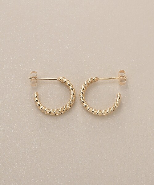 K10キヘイフープ スタッドピアス