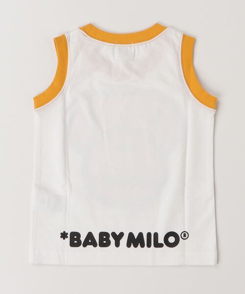 A BATHING APE（アベイシングエイプ）の「MILO FACE TANK TOP（タンクトップ・キッズ・ブラック/ブラウン/ホワイト・130/110/90/120/100/140）」の14枚目の写真