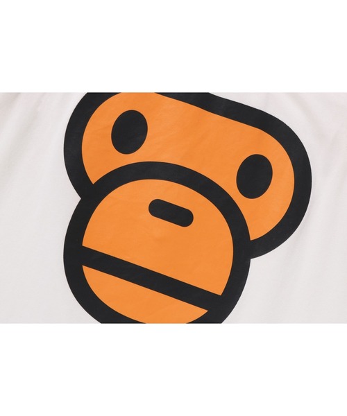 A BATHING APE（アベイシングエイプ）の「MILO FACE TANK TOP（タンクトップ・キッズ・ブラック/ブラウン/ホワイト・130/110/90/120/100/140）」の7枚目の写真