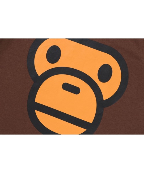 A BATHING APE（アベイシングエイプ）の「MILO FACE TANK TOP（タンクトップ・キッズ・ブラック/ブラウン/ホワイト・130/110/90/120/100/140）」の9枚目の写真