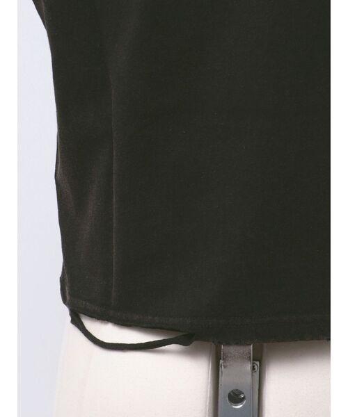VEQUM（VEQUM）の「【VEQUM】DAMAGE CROPPED T SHIRT（Tシャツ/カットソー・レディース・ホワイト/カーキ/ブラック/ネイビー・FREE）」の15枚目の写真