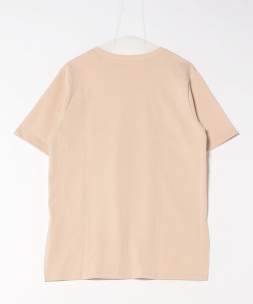 STRAWBERRY-FIELDS(ストロベリーフィールズ)の「C/PオオリジナルプリントTシャツ(Tシャツ/カットソー・レディース・ベージュ/ホワイト・2)」の3枚目の写真