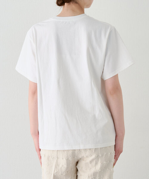 GALLARDAGALANTE（ガリャルダガランテ）の「ロゴTシャツ《Retrospective》（Tシャツ/カットソー・レディース・ホワイト/チャコールグレー・FREE）」の20枚目の写真
