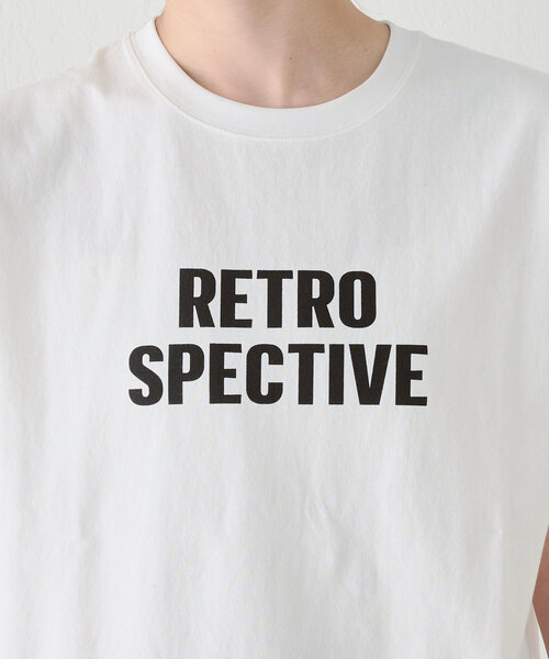 GALLARDAGALANTE（ガリャルダガランテ）の「ロゴTシャツ《Retrospective》（Tシャツ/カットソー・レディース・ホワイト/チャコールグレー・FREE）」の21枚目の写真
