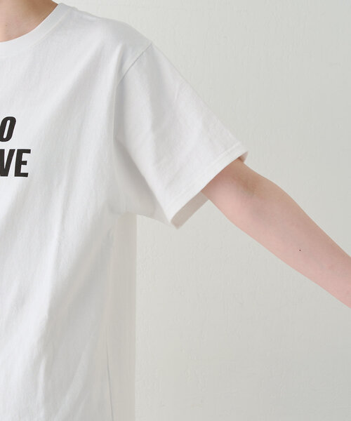 GALLARDAGALANTE（ガリャルダガランテ）の「ロゴTシャツ《Retrospective》（Tシャツ/カットソー・レディース・ホワイト/チャコールグレー・FREE）」の22枚目の写真
