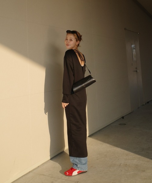 model：H163 着用サイズ：FREE