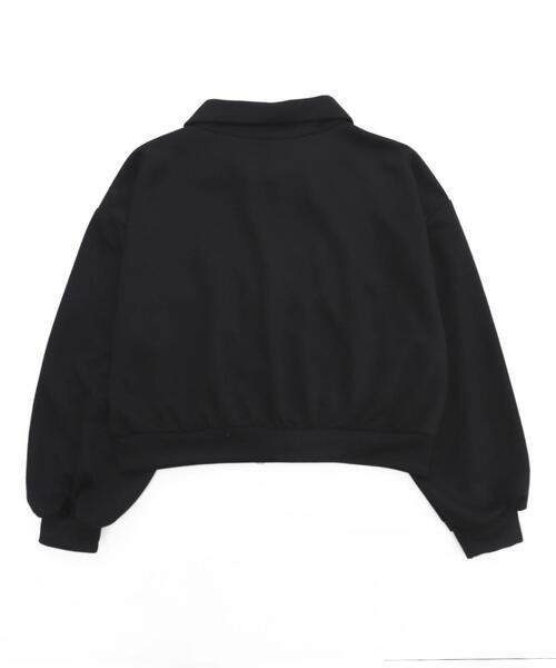 WOND(ウォンド)の「WOND/Wジップトップ(スウェット・レディース・杢グレー/ブラック/オフホワイト・FREE)」の14枚目の写真