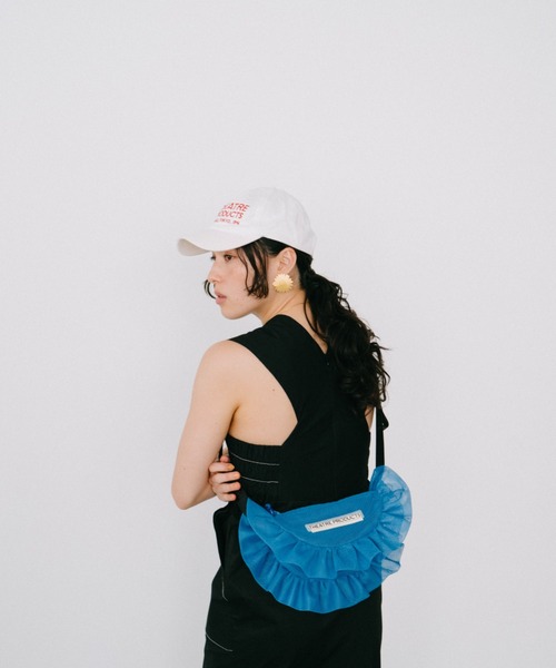 THEATRE PRODUCTS(シアタープロダクツ)の「メッシュフリルラウンドショルダーバッグM(ショルダーバッグ・レディース・ブルー/グレー/ブラック・FREE)」の11枚目の写真