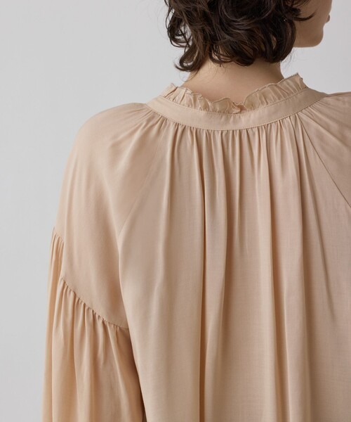 GRACE CONTINENTAL / グレースコンチネンタル レースキャミ付カフタンブラウス レースケープブラウス / GRACE CONTINENTAL | GRACE CONTINENTAL