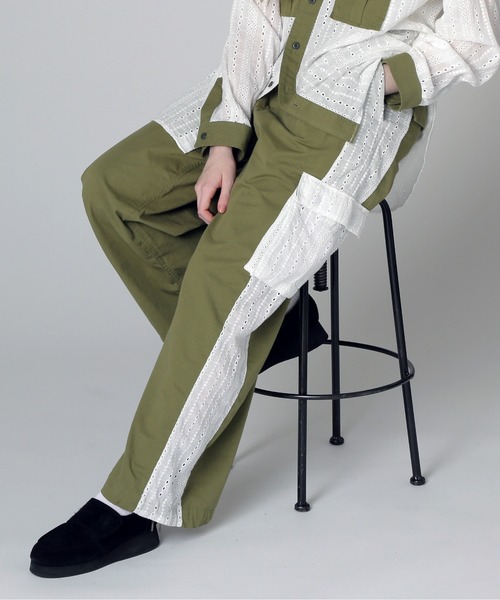 WEB LIMITED Belle LINE》LACE CARGO PANTS/レースカーゴパンツ