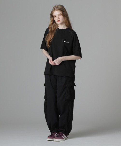 AVIREX（アヴィレックス）の「《WEB LIMITED Belle LINE》LACE CARGO PANTS/レースカーゴパンツ（カーゴパンツ・レディース・オリーブ/ブラック・M/S）」の6枚目の写真