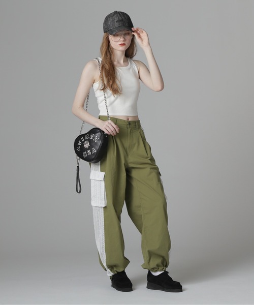 WEB LIMITED Belle LINE》LACE CARGO PANTS/レースカーゴパンツ