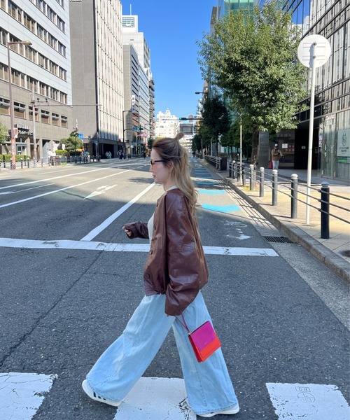 mazimekko 専用⭐︎FAKE LEATHER JACKET mazimekko 専用⭐︎FAKE