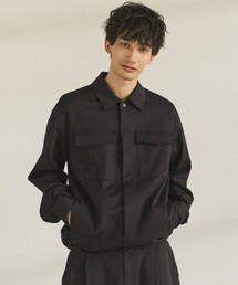 COMME CA ISM | MADE IN JAPAN カネマサ莫大小（株）× COMME CA ISM シャツブルゾン(ブルゾン)