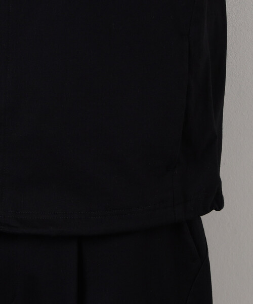COMME CA ISM(コムサイズム)の「MADE IN JAPAN カネマサ莫大小(株)× COMME CA ISM シャツブルゾン(ブルゾン・メンズ・ブラック・MEDIUM/LARGE)」の17枚目の写真