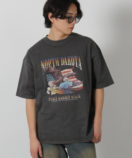 LAKOLE(ラコレ)の「ヴィンテージライク半袖T / 327685(Tシャツ/カットソー・メンズ・その他1/その他2/その他3・MEDIUM/LARGE)」の2枚目の写真