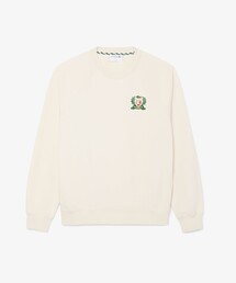 LACOSTE | エンブレムステッチフレンチメイドクルーネックスウェット(スウェット)