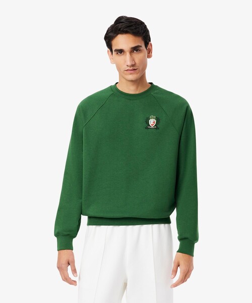 Lacoste オリーブグリーン スウェットセット 楽天市場】☆限定クーポン発行中！ラコステ ハーフジップ