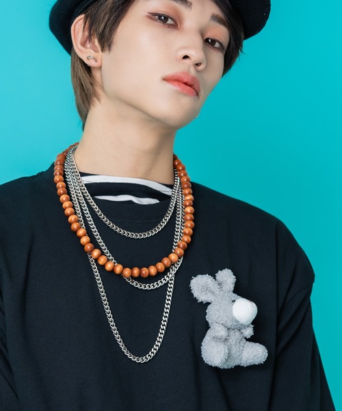 ankoROCK（アンコロック）の「TEDDY ankoROCK Tシャツ（Tシャツ/カットソー・メンズ・ホワイト系1/ホワイト系2/ブラック系2/ブラック系1/パープル系1/パープル系2・XL/S/M/L）」の7枚目の写真