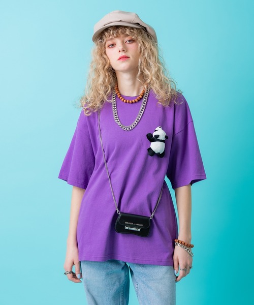 ankoROCK（アンコロック）の「TEDDY ankoROCK Tシャツ（Tシャツ/カットソー・メンズ・ホワイト系1/ホワイト系2/ブラック系2/ブラック系1/パープル系1/パープル系2・XL/S/M/L）」の21枚目の写真