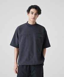 MET24 Woven Mockneck Tee