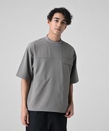 MET24 Woven Mockneck Tee