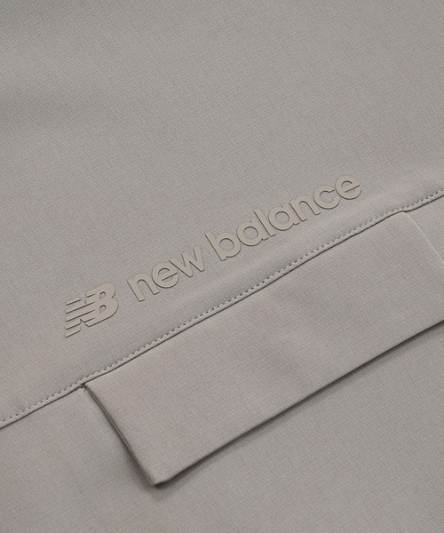 NEW BALANCE(ニューバランス)の「MET24 Woven Mockneck Tee(Tシャツ/カットソー・メンズ・カーキブラウン/ブラック・MEDIUM/LARGE/X-LARGE/SMALL)」の19枚目の写真