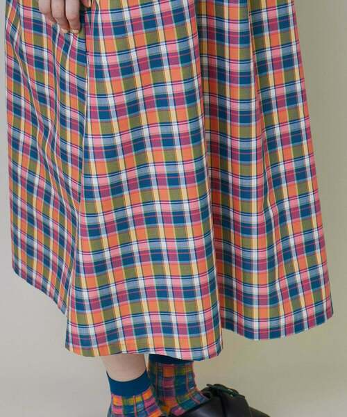 FRAPBOIS マドラスビュー ワンピース セール】マドラスビュー ワンピース（ワンピース）｜FRAPBOIS