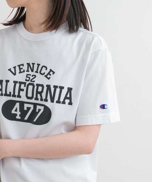 Champion（チャンピオン）の「Champion　SHORT SLEEVE T-SHIRTS（Tシャツ/カットソー・レディース・ブラック/ネイビー/ホワイト系その他・SMALL）」の4枚目の写真